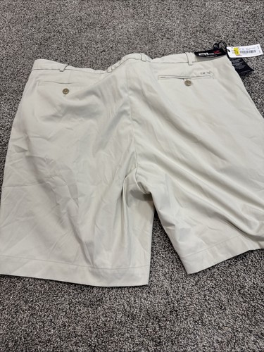 RLX Ralph Lauren Beige Tailored Fit Twill Shorts Mens Size 40 - Picture 3 of 4