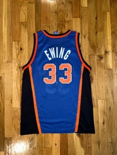 PATRICK EWING New York Knicks Champion Jersey 44 NBA Ewing Starks Oakley Mason