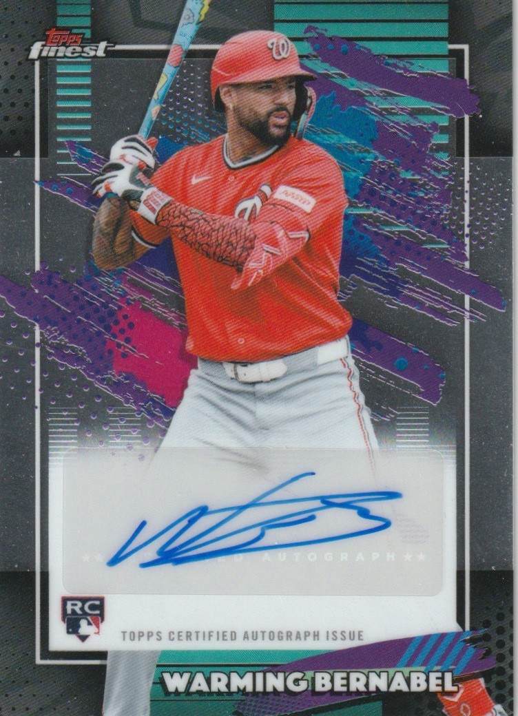 2026 Topps Finest WARMING BERNABEL AUTO AUTOGRAPH ROOKIE