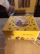 FENTON Holiday Parade HP Figurine Set Spring  -QVC