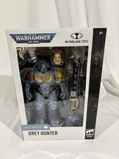 Mcfarlane Warhammer 40k Space Wolves Grey Hunter 7  Action Figure Toy New Sealed