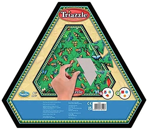 Think Fun Triazzle - Rompecabezas rompecabezas a juego con imágenes | Involucra estratégicamente... - Imagen 2 de 8