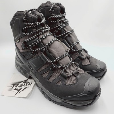 Mens Size 10 Salomon Hiking Boots Quest 4 GORE-TEX Outdoor Magnet Black 477873