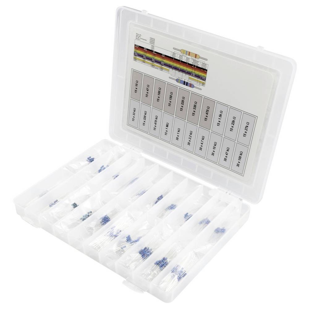 Résistance à couche métallique TRU COMPONENTS pour circuit imprimé - 2
