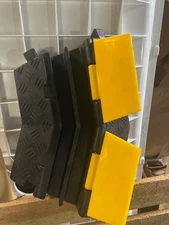 2PK Electriduct Left 45 Degree Turn for Dual Channel Cable Protector CP-RPS-212