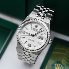 Rolex Land-Dweller 36 - 127234 - 2026, UNWORN - Full Set White ‘Honeycomb’ Dial