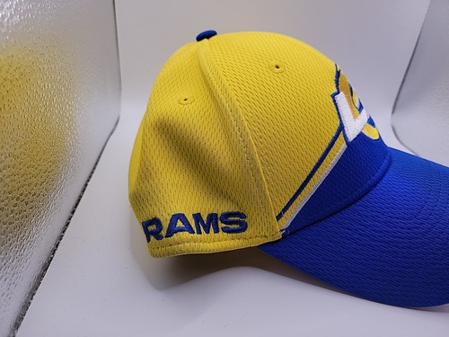 Los Angeles LA Rams Hat Cap NFL Football New Era 9Forty Adjustable Snapback - Picture 3 of 9