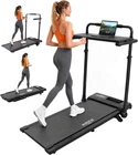 Folding Treadmill Walking Pad with 7% Incline Table Under-Desk  130kg 2.5HP