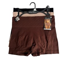 Marilyn Monroe Women  s Seamless Shaping Shorts Sz Large Lot/3 Multi Colors