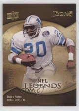 2009 Upper Deck Icons NFL Legends 453/599 Billy Sims #195 b8c