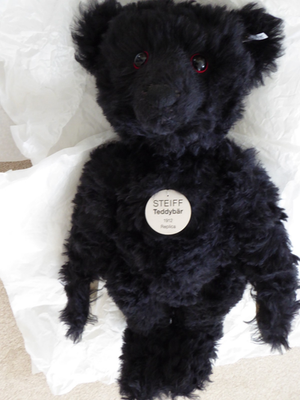 Steiff Large 1912 Black Titanic Bear | eBay
