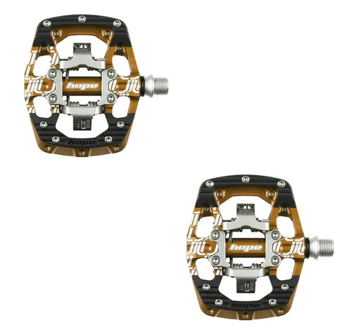 Hope Tech Union Gravity Clip GC MTB XC Enduro Cleat Mountain Bike Pedals - Picture 8 of 14