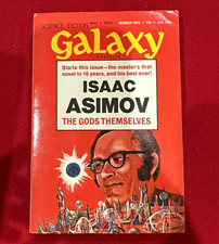 Galaxy Magazine Mar 1972 Science Fiction Isaac Asimov The Gods Themselves #16217