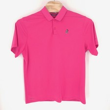 Nike Disney Parks Mickey Mouse Shirt Mens Extra Large Pink Golf Polo Performance