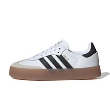 Adidas Originals Sambae Cloud White Metallic Gold Women's Shoes JI1349 B