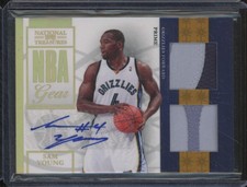2009-10 Playoff National Treasures SAM YOUNG #31 RC Patch Auto Prime /49 JA160