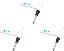 3PCS Needle Stylus for BSR Double-Sided Record Player Replacement Needle Stylus