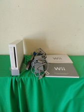 Nintendo Wii White Console. Includes Cords, No Remote, No Games.
