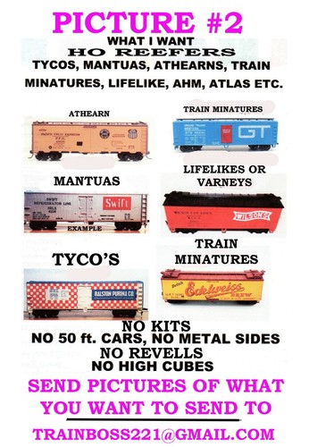 HO SCALE CUSTOM LETTERED TINKEPAUGH BROS PURE LAKE ICE CO REEFER - Picture 6 of 13