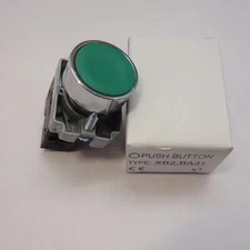 5PCS NEW FITS XB2BA31 22MM Green Momentary PUSH BUTTON Switch