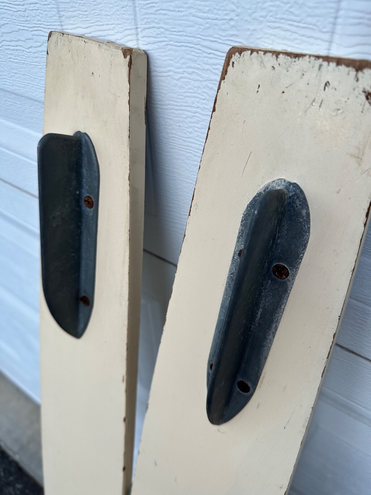 Vintage Cascade 65" Wooden Wood Water Skis 1221 eBay