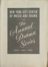 The Glass Menagerie - Off-Broadway Playbill - Nov 1956 - Helen Hayes James Daly