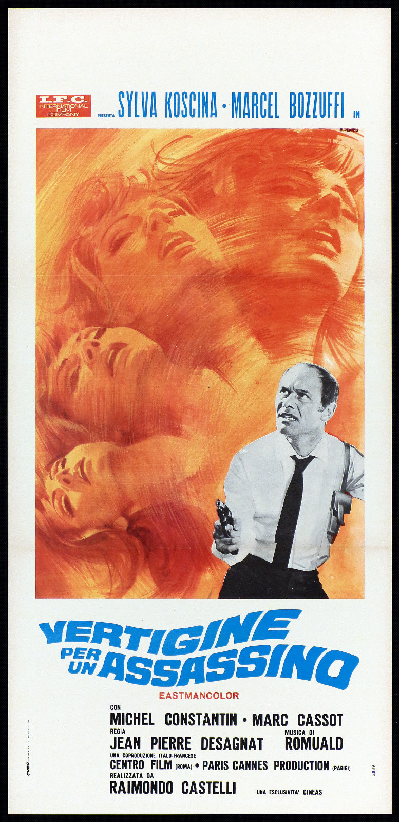 Locandina di VERTIGINE PER UN ASSASSINO (1970)