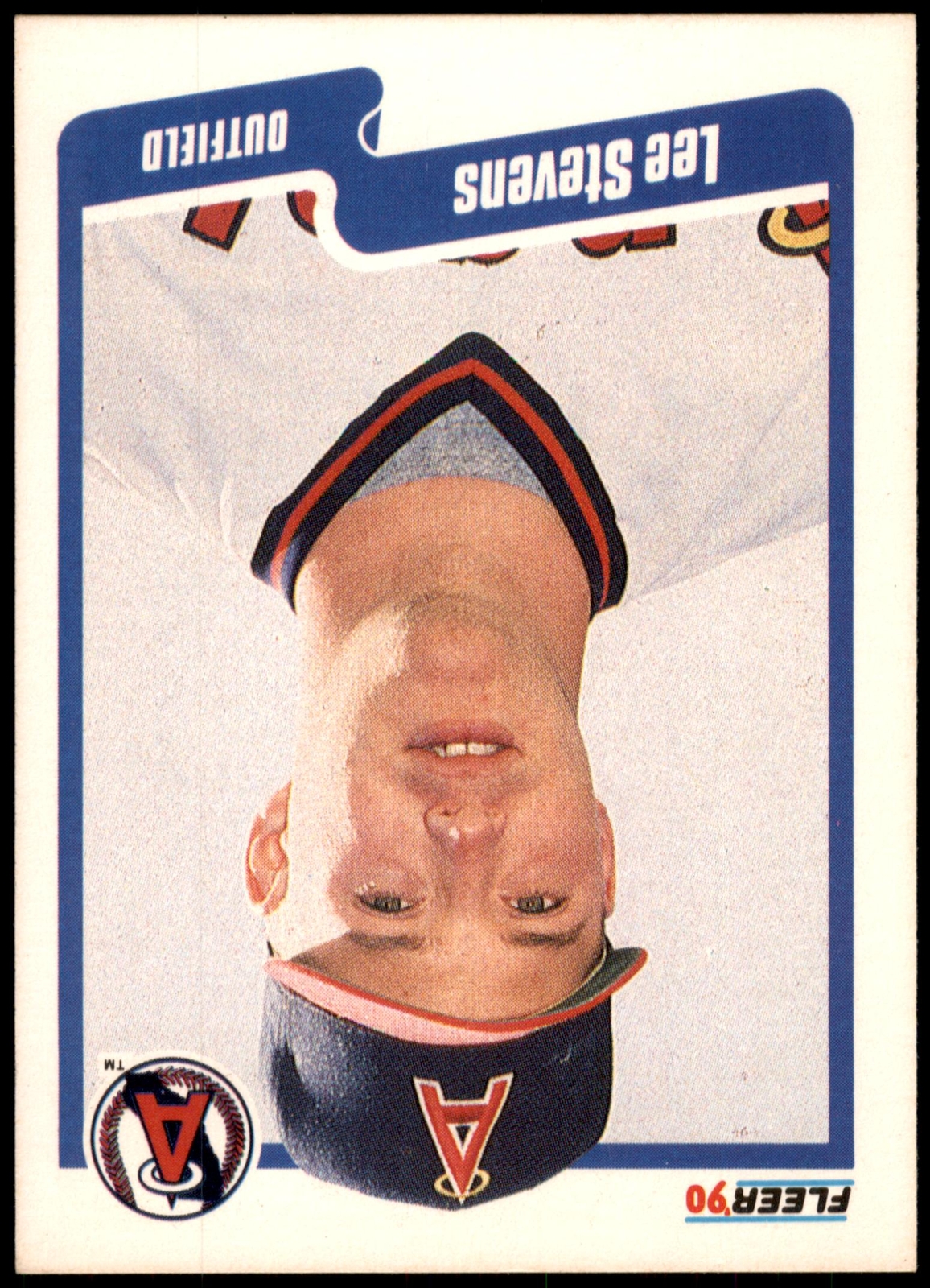 Lee Stevens #145 1990 Fleer Canadian
