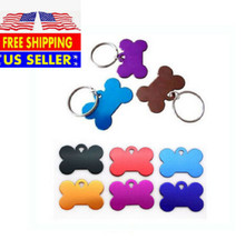Custom Laser Engraved Dog Tag Pet ID WITH FREE SHIPPING and a Free Split Ring