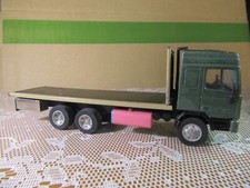 576Y Kit Métal Monté DAF 95 Camion Plateau 1987 L 20 cm Maquette 1:50