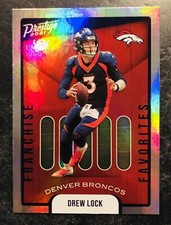 2021 Prestige Football - Drew Lock Franchise Favorites Insert Refractor Broncos