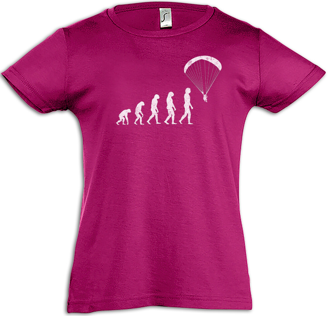 COACH Maglietta Parapendio Evolution Bambini Ragazze Divertente Parapendio Allenatore Sportivo Allenamento