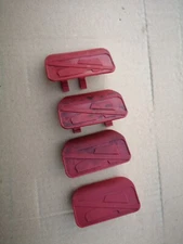 MITSUBISHI OUTLANDER 2010 REAR BOOT FLOOR MAT CARPET FIXING CLIPS COVER SET OF 4