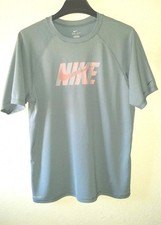 Handsome Logo smoky Blue Gray NIKE Dri-Fit Size XL Shirt Polyester