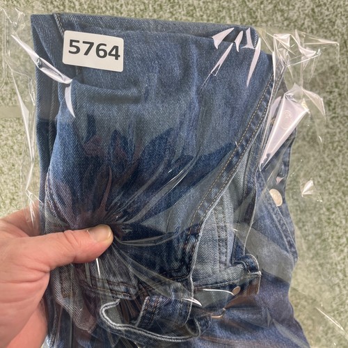 Forever 21 Kids Overalls Bib 7/8 Blue Denim Farm Utility Wear EUC - Picture 6 of 6