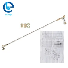 For GM 350 700R4 4L60E 4L80E LS Adjustable Transmisson Column Shift Linkage Kit