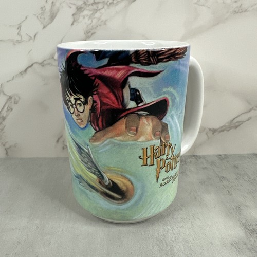 HARRY POTTER Coffee Cup The Sorcerer’s Stone Mug 2000 Warner Brothers - Picture 2 of 8