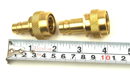 R1234yf to R134a Quick Adapter High Low Side Connection to R134a Quick Coupler - Bild 1 von 5