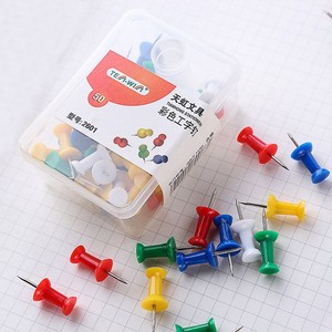 50pcs-Thumbtacks-Push-Pins-Map-Pin-Cork-Board-Thumb-Tacks-Office-School