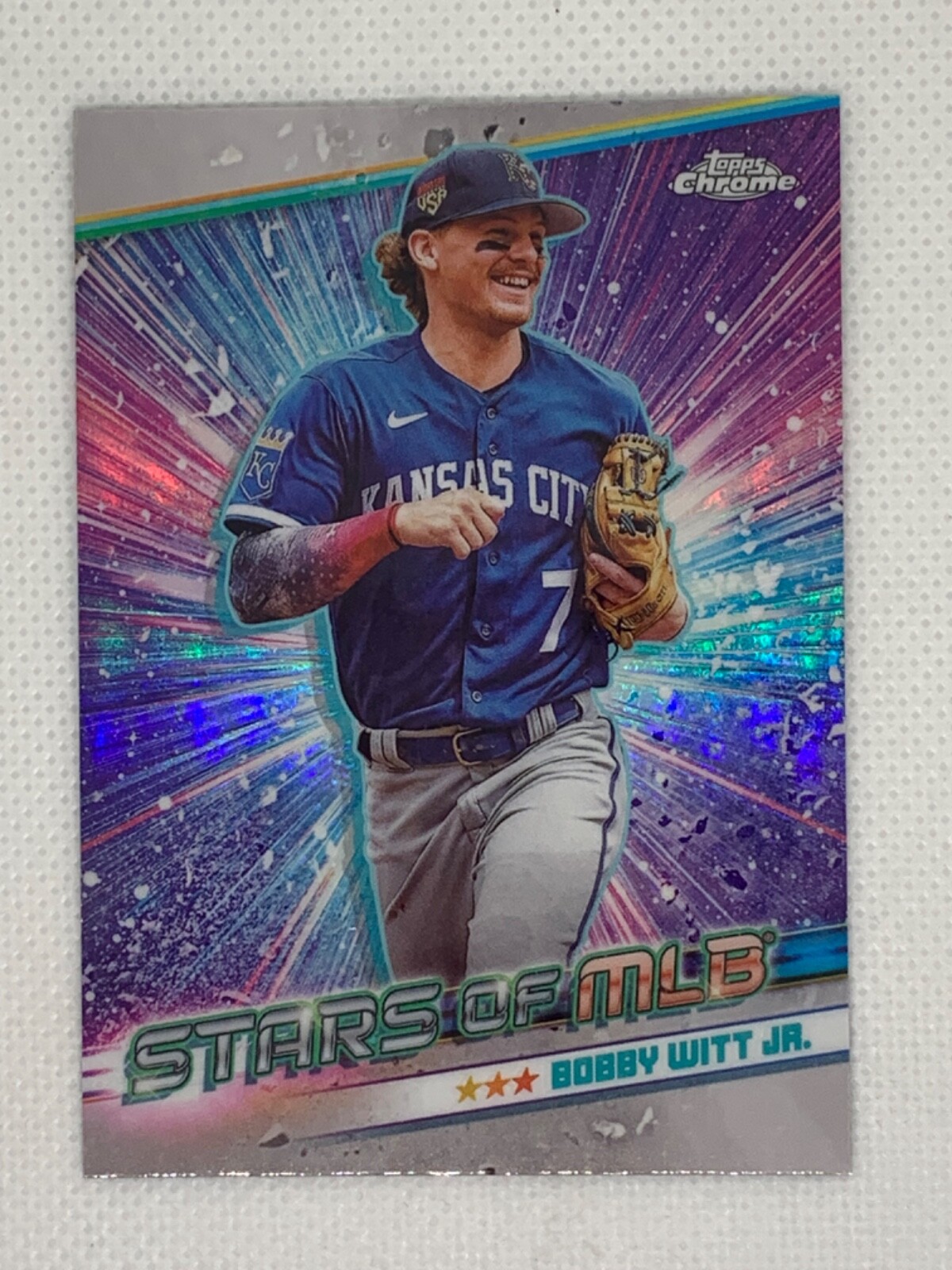 2024 Topps Series 1 - Stars of Mlb #SMLB-17 Bobby Witt Jr.