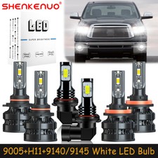 Per Toyota Tundra 2007-2013 Combo Faro Led Lampadina Faro Alto Basso Fendinebbia Z8