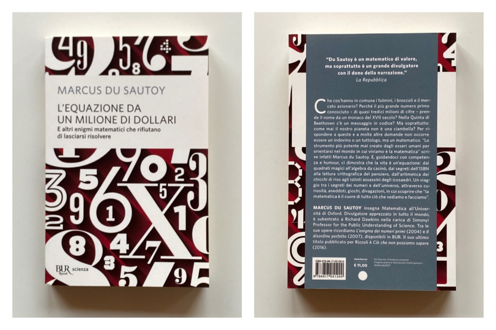 MARCUS DU SAUTOY, L'EQUAZIONE DA UN MILIONE DI DOLLARI