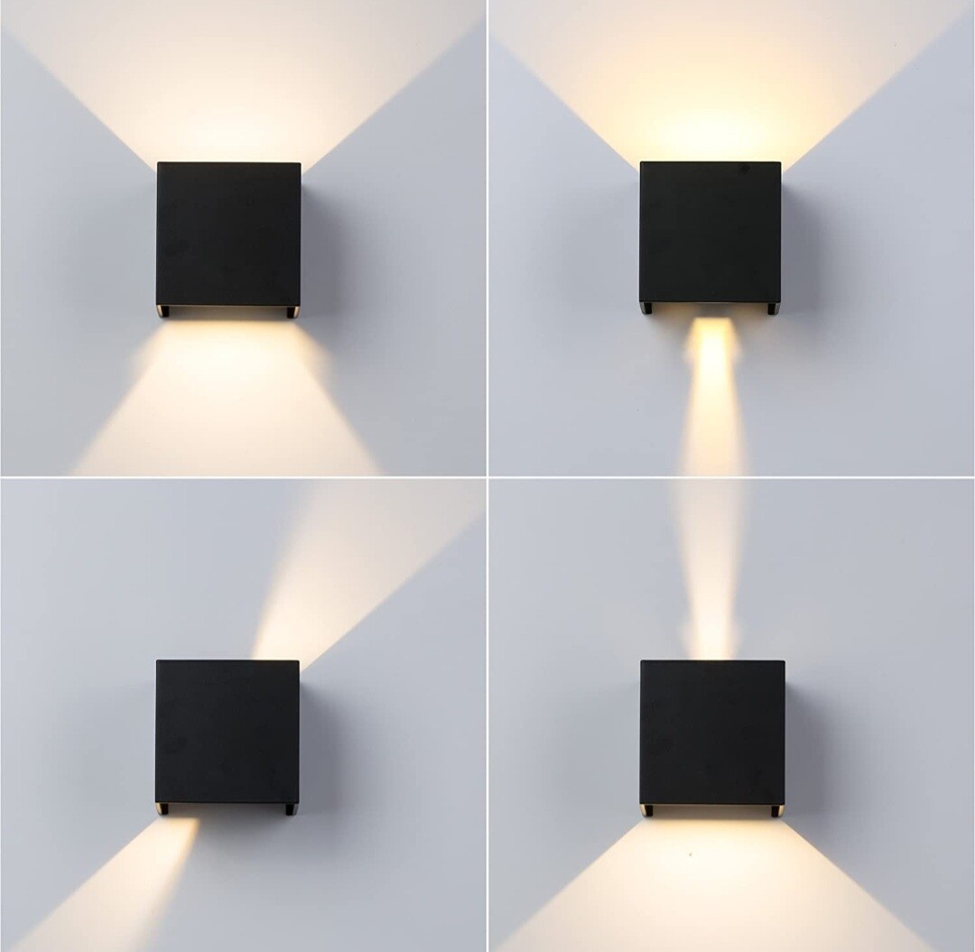 LED Wall Up Down Lights Outside & Indoor Wall Lamps Uplighters