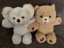 Lot of 2 Little Live Pets Kip The Koala Bear Cubbles Brown Bear No Pacifiers