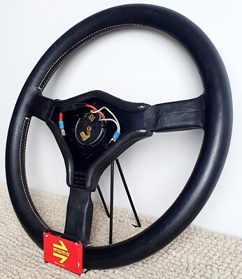 MOMO Cavallino Ferrari Steering Wheel RARE 380mm Brock