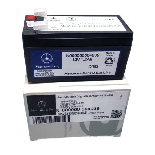 For Mercedes Benz Auxiliary Battery 12V W221 W212 W164 NEW N000000004039 - Picture 2 of 9