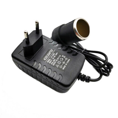 240 volt ac to 12 volt dc cigarette lighter socket 110V - 240V AC Plug To 12V DC Car Cigarette Lighter Converter Socket Adapter