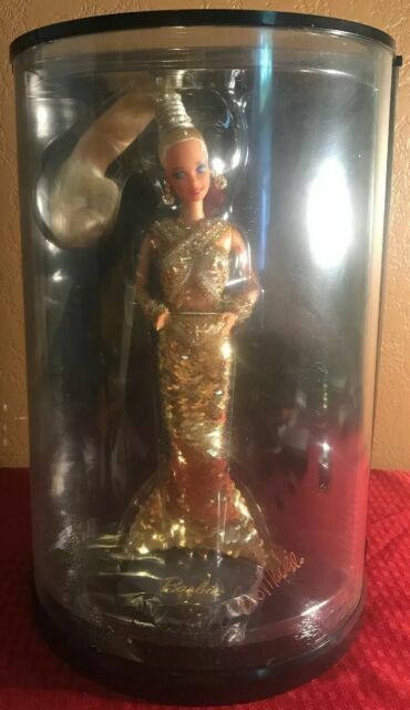 bob mackie gold barbie value