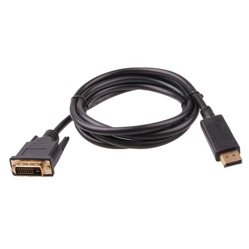 DisplayPort DP to DVI Male to Male Adapter Cable Cord Convertor 3Ft 1M New - Picture 5 of 5