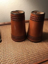 Western Americana SASS Cowboy Action LEATHER ROPING CUFFS, #212, USA*